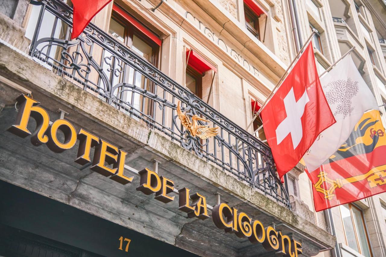 Hotel De La Cigogne Geneve Exteriör bild
