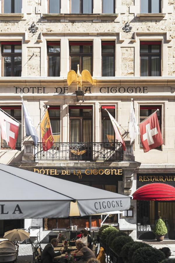 Hotel De La Cigogne Geneve Exteriör bild